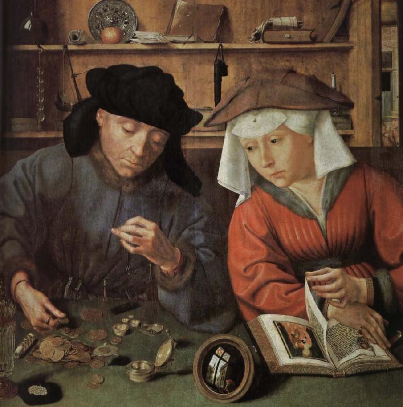 Quentin Massys Lending and his wife